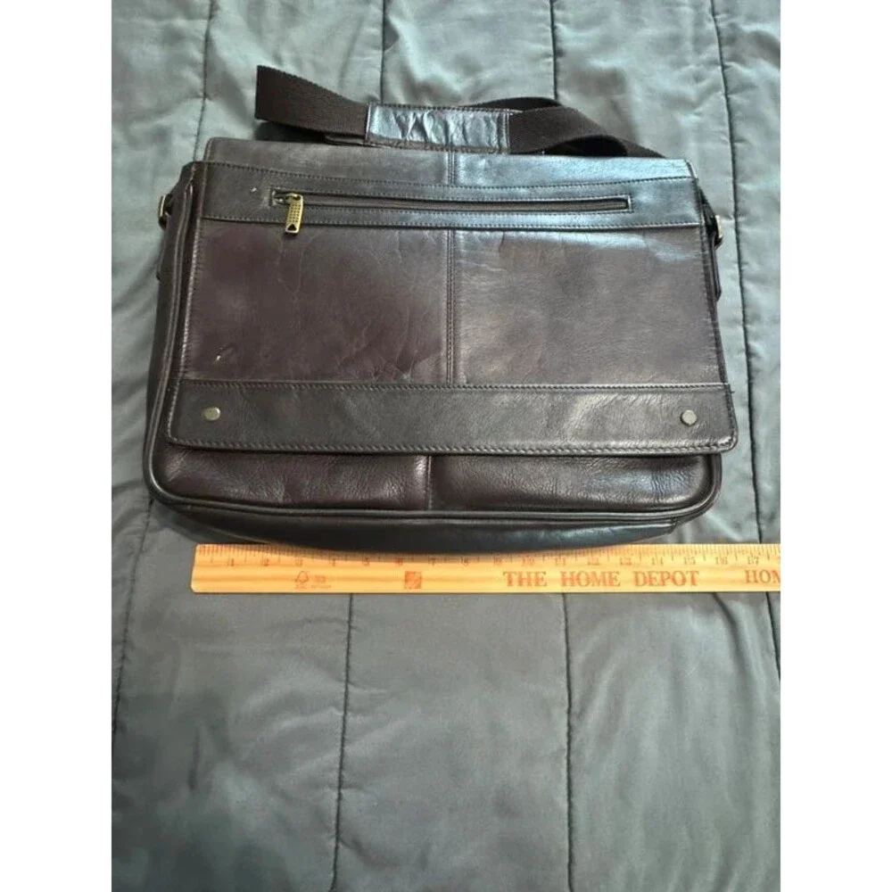Pyper Turner Leather Briefcase & Matching Executive Padfolio Set